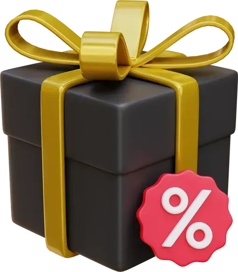 Bono de regalo con descuento del 70%